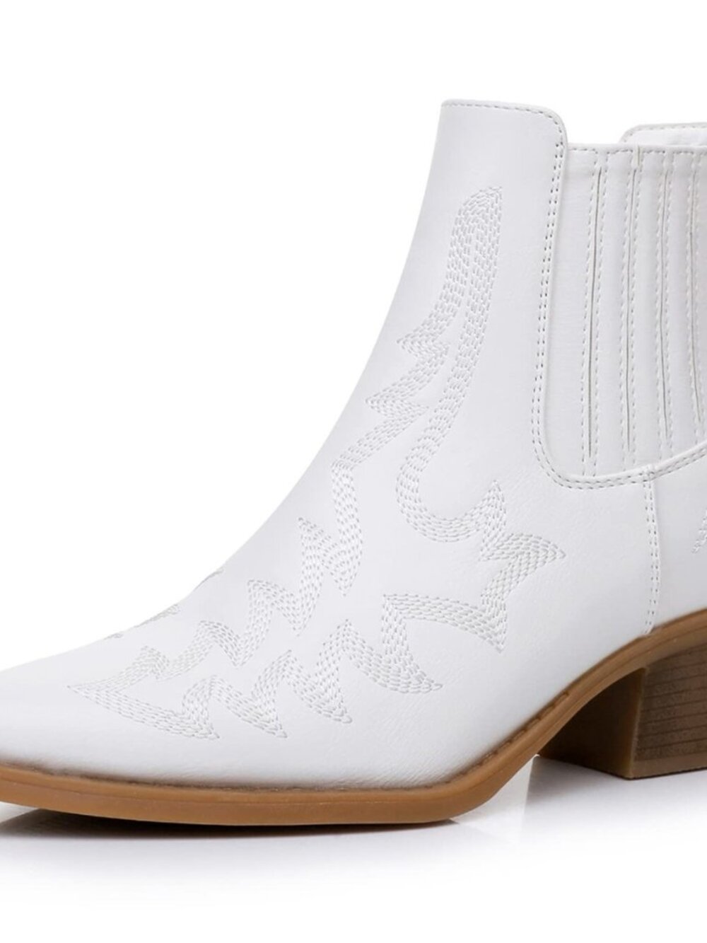 Cowboy Boots For Women Pointed Toe Pull On Chelsea Ankle Booties The Western
